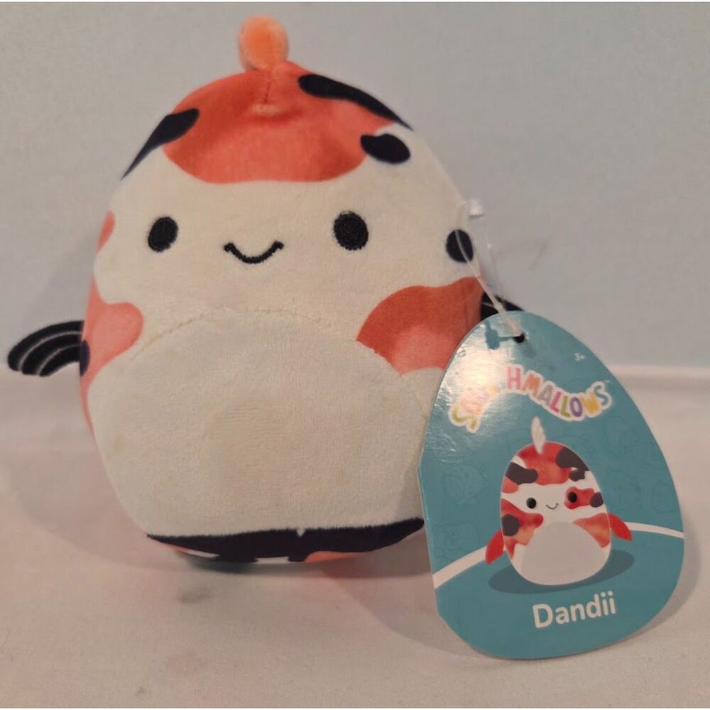 Squishmallows Dandii Calico Cat Plush Small Stuffed Animal NWT